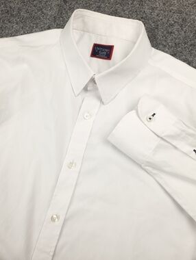 UNTUCKit White Dress Shirt XL Wrinkle Free Las Cases Button Up Formal Office